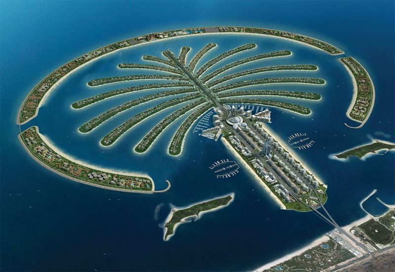 Palm Jumeirah - Iconic artificial island